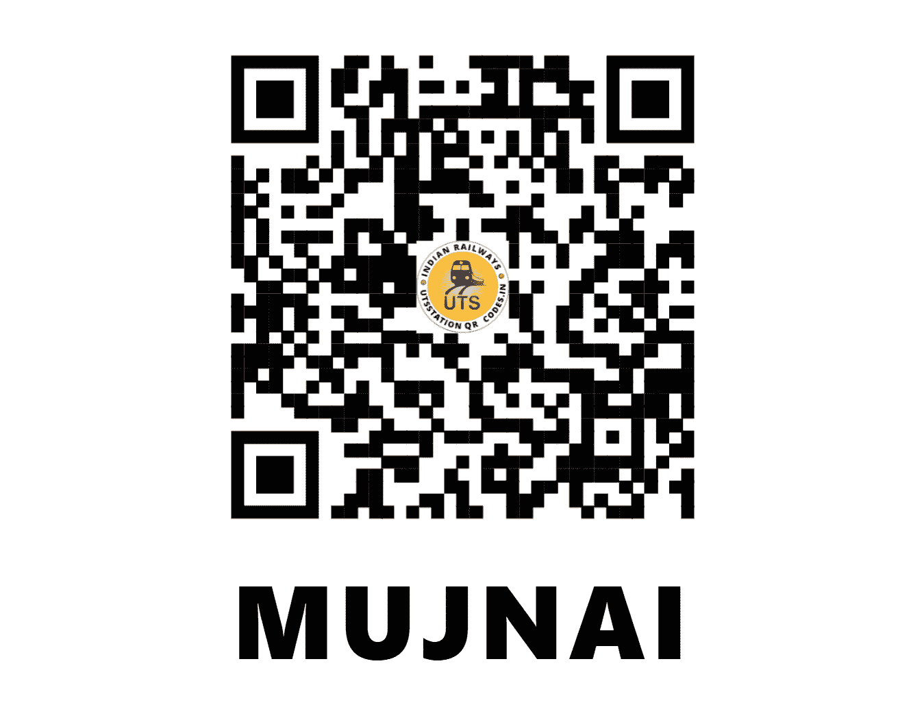 UTS QR Code for MUJNAI - MJE - NF (WEST BENGAL)